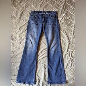 Wrangler Women's Dark Blue Flare Jeans